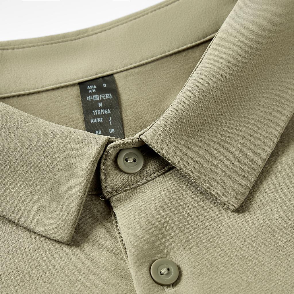 Adidas Logo Comfortable Short Sleeve Polo Shirt Men Tops Brown JM7319