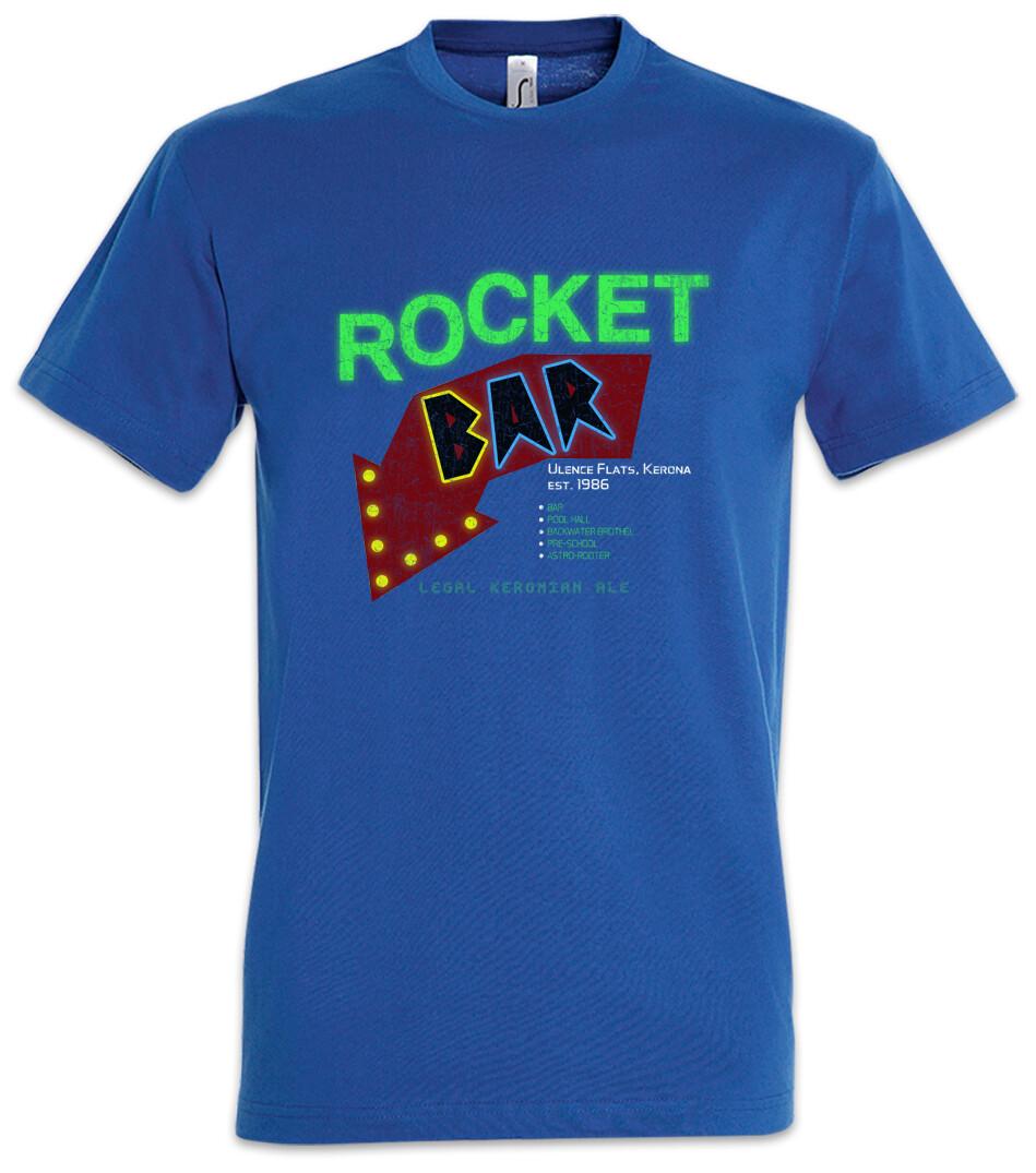 Rocket Bar T-Shirt Space Logo Symbol Sign Game Quest Gamer Ulence Flats Kerona L