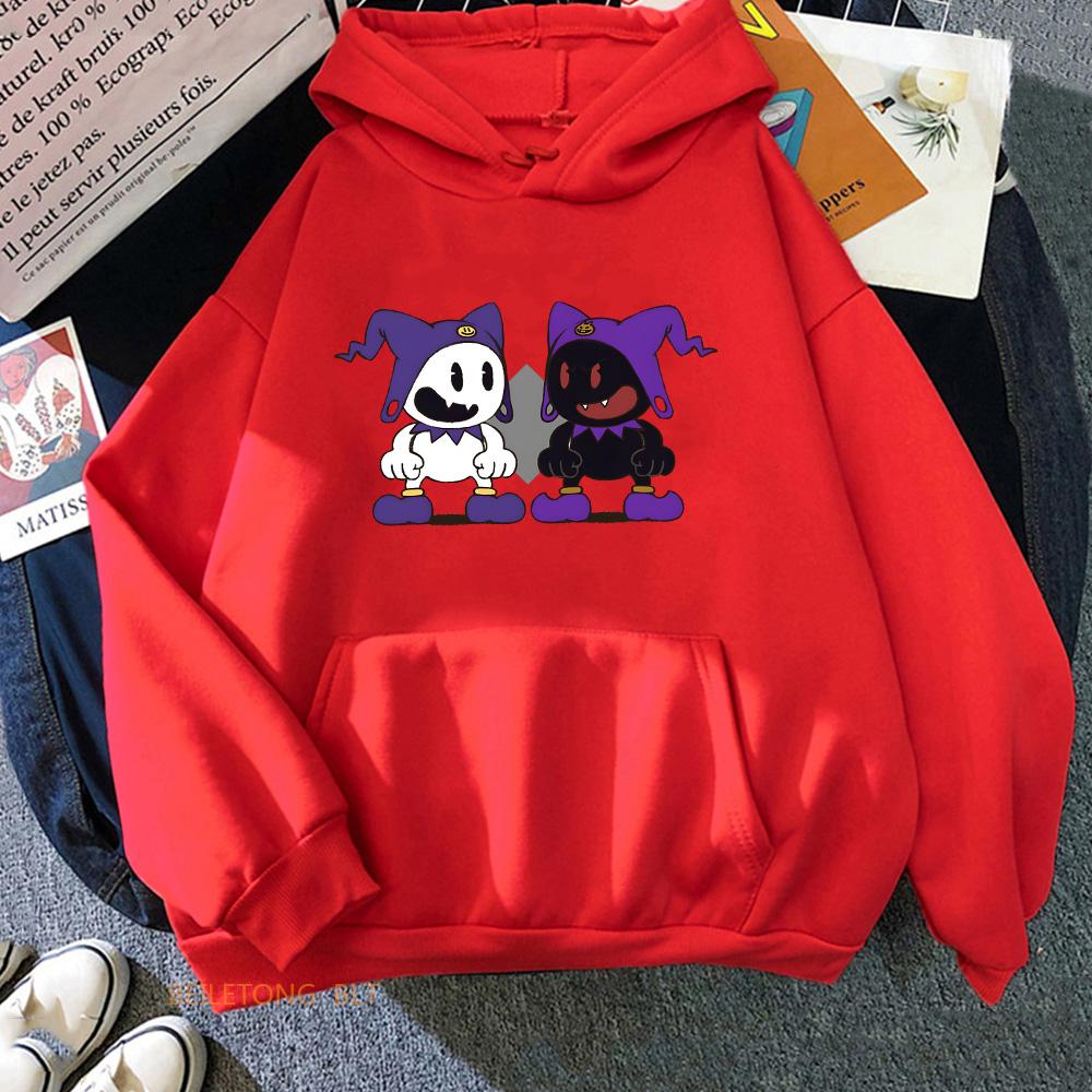 Mikiny Persona Ležérní Pohodlná Mikina s Dlouhým Rukávem Fleece Manga Oblečení Kreslený Potisk Ropa De Mujer Pulovry