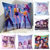 KPop D-Demon H-Hunters Pillow Case Luxury Double-sided For Car Pillows 40x40 Cushions Cover Home And Decoration Sofa Pillowcase