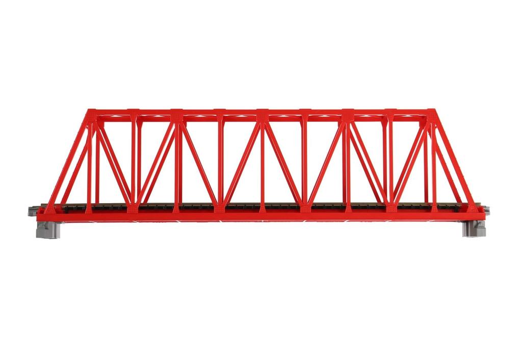KATO N gauge single track truss iron bridge red 20-430 railway model supplies