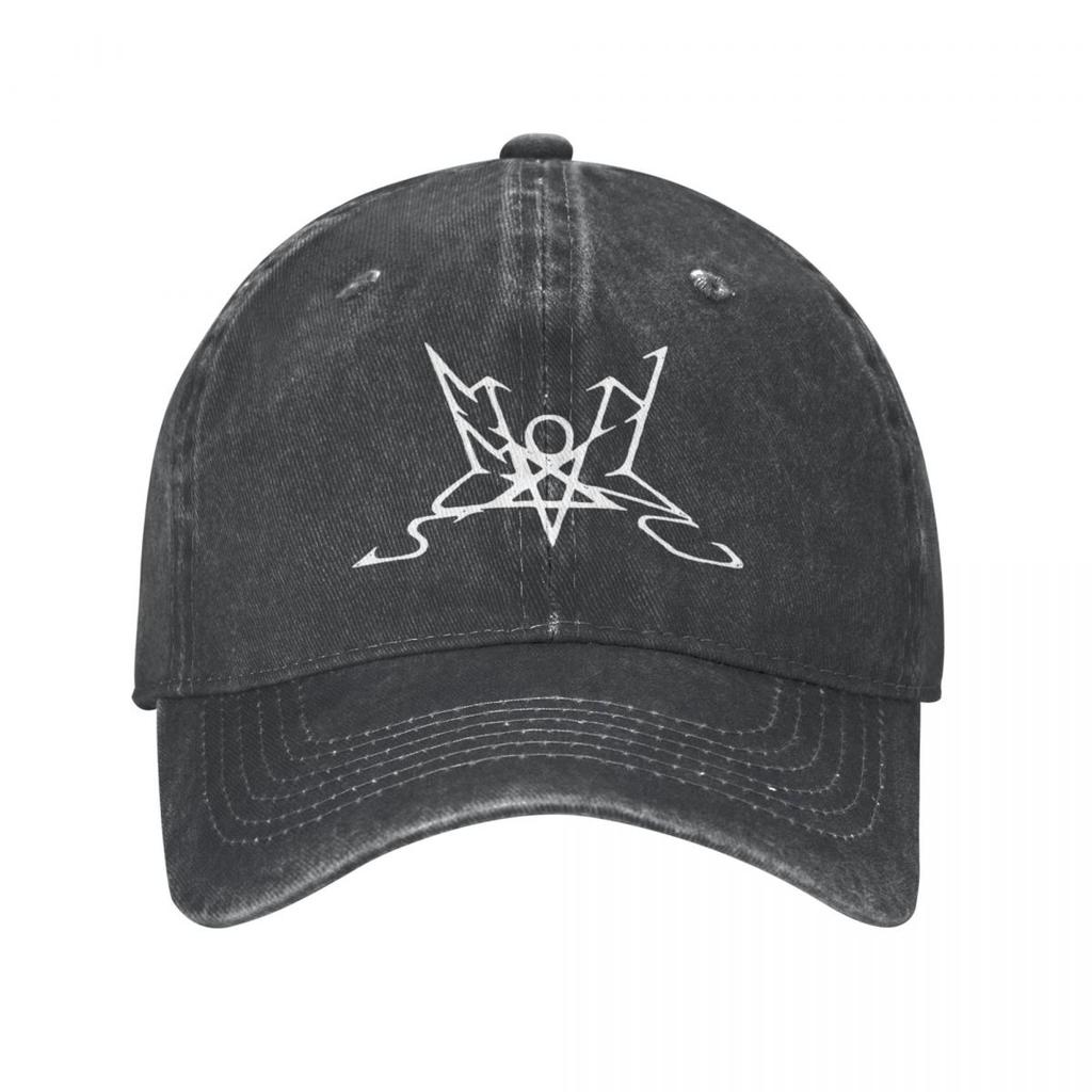 Baseball Caps Summoning Black Metal Band Logo Merchandise Distressed Cotton Casquette Dad Hat Adjustable Fit