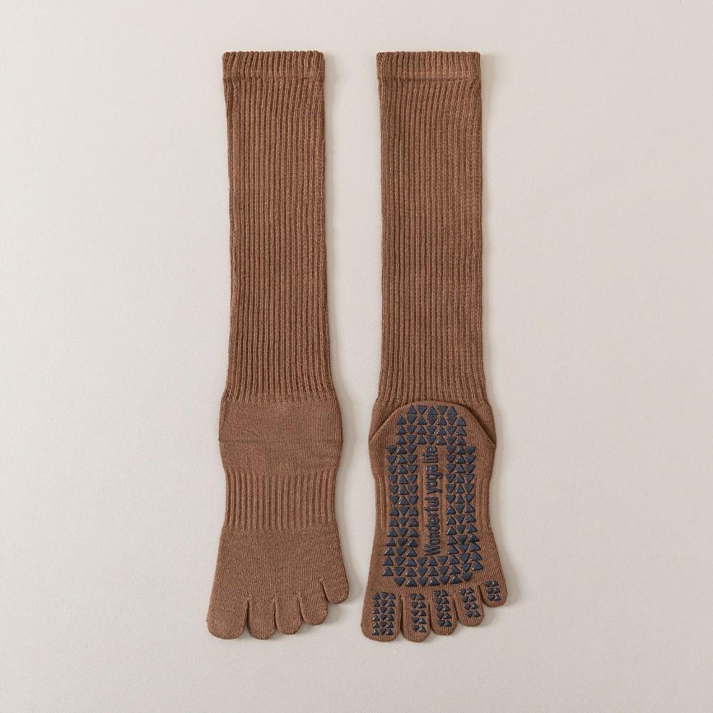 Separate Fingers Sports Toe Socks Silicone Anti-slip Sport Pilates Socks Women Yoga Socks  Ballet