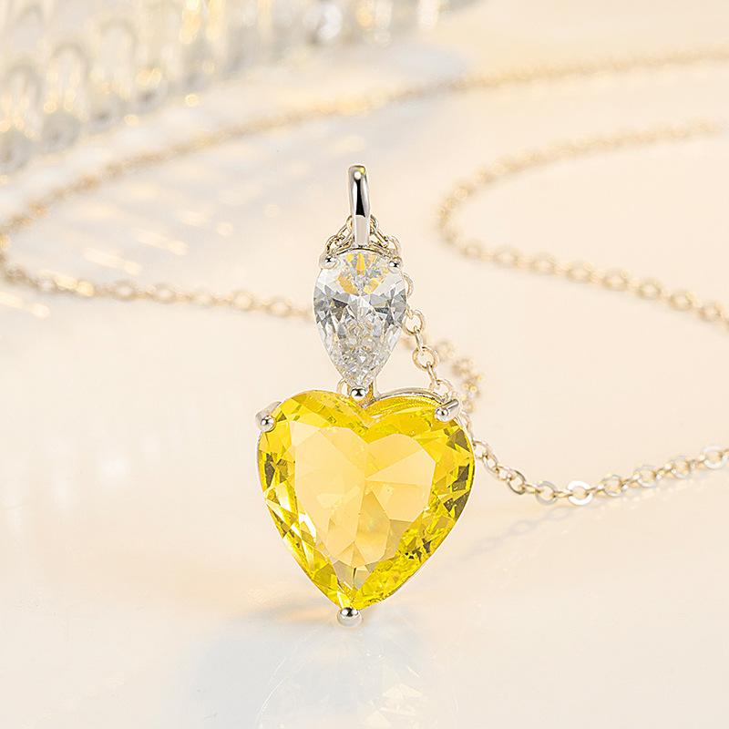 Lindon Women Necklace Pendant Copper Alloy Zircon Fashion Gift