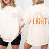 2026 Summer Hot Sale Salt and Light Shirt Cotton Gothic Round Tshirt Unisex Lightweight Printed Short Sleeve Casual Outdoor Cotton T-shirt