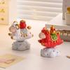 Rotating Goat Figurine Chinese Style Zodiac Goat Ornament Auspicious Sheep Ornament  Gift