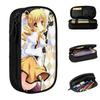 Mami Tomoe Pencil Case Puella Magi Madoka Magica Pencilcases Pen for Student Bags School Cosmetic Accessories