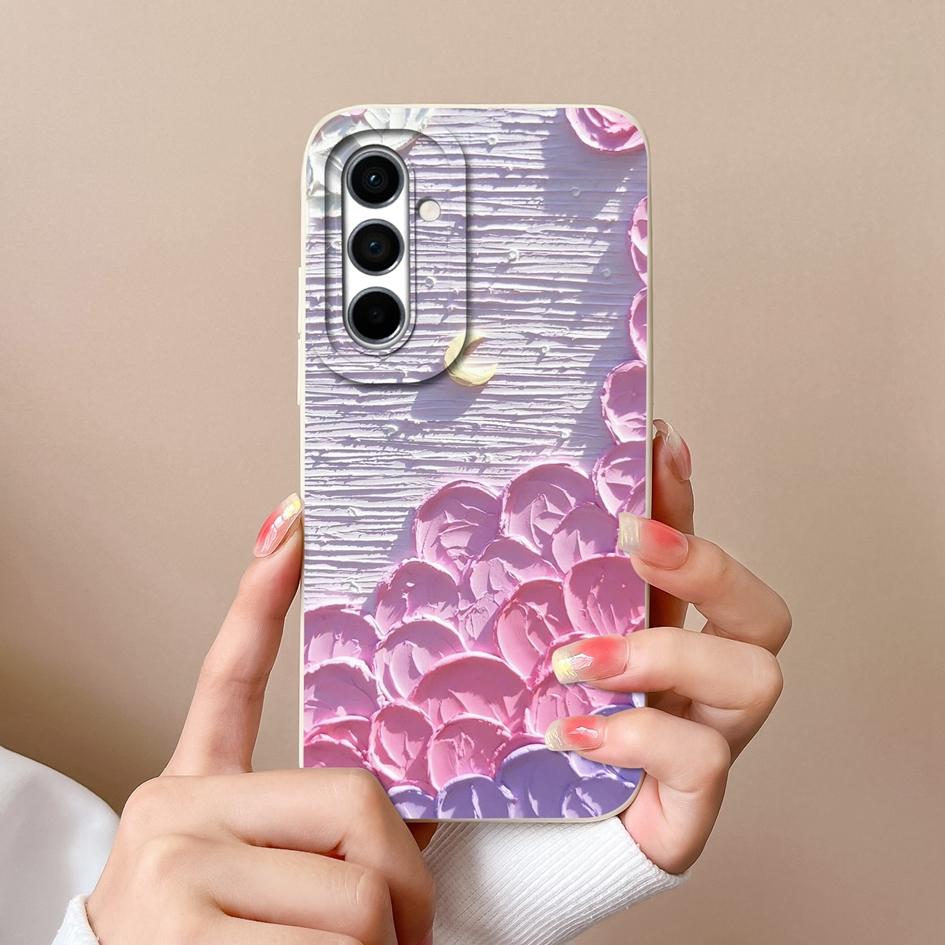 Чехол для Samsung A54 A22 A23 A72 F13 A32 A50 A51, модный леопардовый принт, жидкий силикон, защита камеры, высококачественный бампер для Samsung