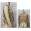 Fringe Crop Top Embroidery Sheer Camisole Chic Sequin Vest Tops  Streetwear