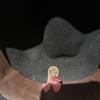 Used STETSON Daitoku GINZA Felt Hat Fedora Black