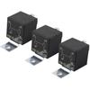 JD1912 12V 40A 4 Pin Relay Compatible with Auxiliary Lights Motorcycle Fog Light Wire (Color : 3 pcs)