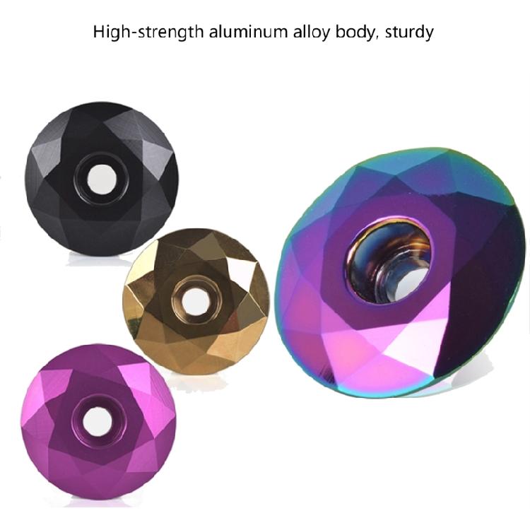 Aluminum Alloys Cycling Headset Cover Bicycles Headset Top Carbon Fiber Cap Bike Stem Top Cover Cycling Accessories