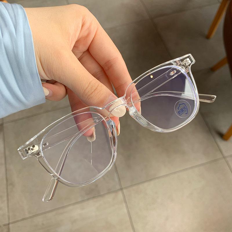 

Latest Style Women s Glasses Timeless Vintage Style Square-shaped Shape Eye Glasses Frame for Women Blue Lightweight Filtering Computer Office Glass