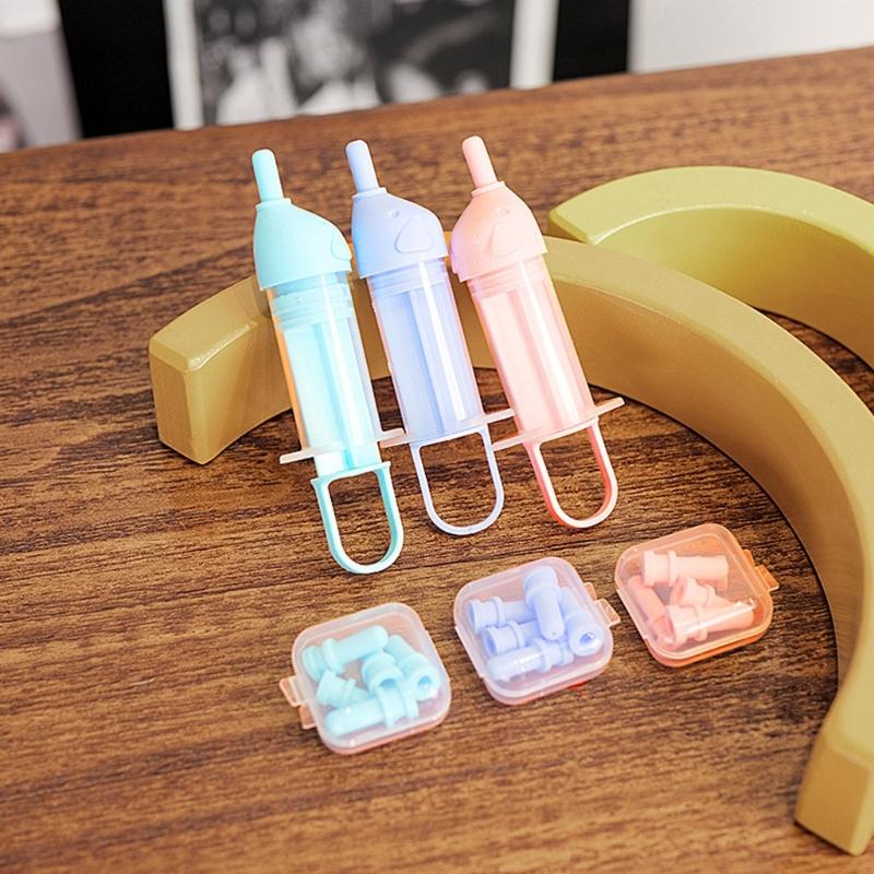 Hand Operated Pet Bottle Feeding Set For Newborns Kittens Puppies With Replacement Nipples Antichocking Design