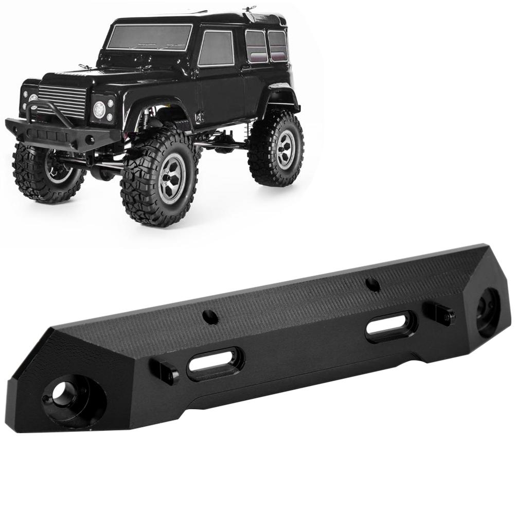 Aluminium Alloy RC Rear Bumper Replacement Accessories Fit for RGT 136100 1 10 RC CrawlerBlack 680025BL