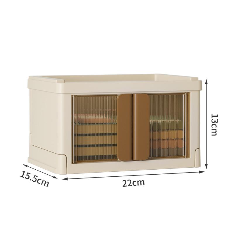 

Складная коробка Sotrage, складная портативная пластиковая корзина для хранения игрушек, контейнер для хранения кукол, домашний органайзер для гардероба