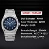 Cadisen Men's Automatic Mechanical Watch with Japan 8215 Movement - Fashion Business Design