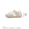 Sheepskin Version 7cm Inner Height Increase Crescent Pearl Lace Platform Casual Sports Shoes Women