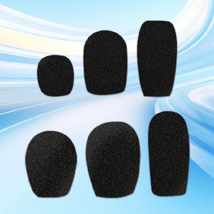 5Pcs Microphone Wind Cover, Headset Microphone Foam Headset Microphone Sponge