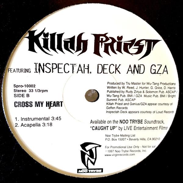 

12inch Record KILLAH PRIEST - Cross My Heart SPRO10002 Noo Trybe Recor 1997 US Rap & Hip-Hop/R&B Used