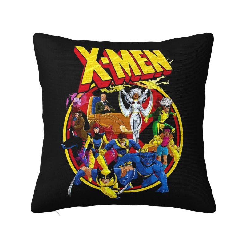 Benutzerdefinierte Luxus Disney X-Men Marvel Film Kissenbezug für Sofa Polyester Kissenhülle Heimdekoration