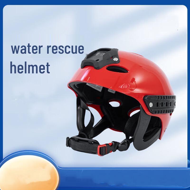 OLOMM 3-Rail Water Rescue Half Helmet One Size