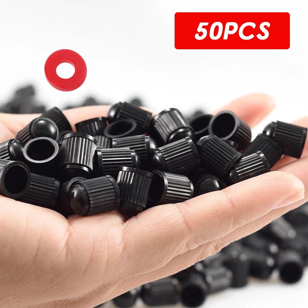 BFN1 Tire Valve Dust Caps Stem Covers Plastic Car Wheel Tire Valve Tyre Stem Air Caps Auto Bike Bicycle Truck Motorcycle Accessories