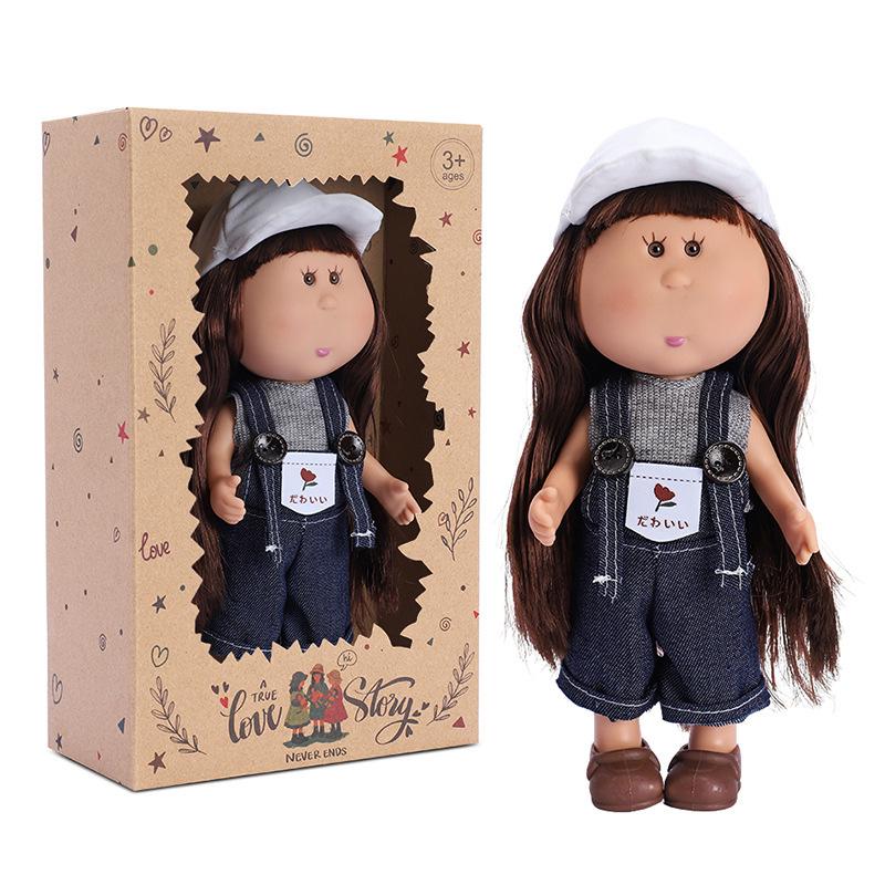24cm Princess Mia Potato Doll Gift Box Set: Dress-up Barbie Doll for Girls
