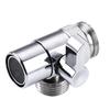 Faucet Diverter Valve, 3-Way Diverter Valve  Hand Held Shower, Sink Faucet Splitter  Kitchen and Bathroom