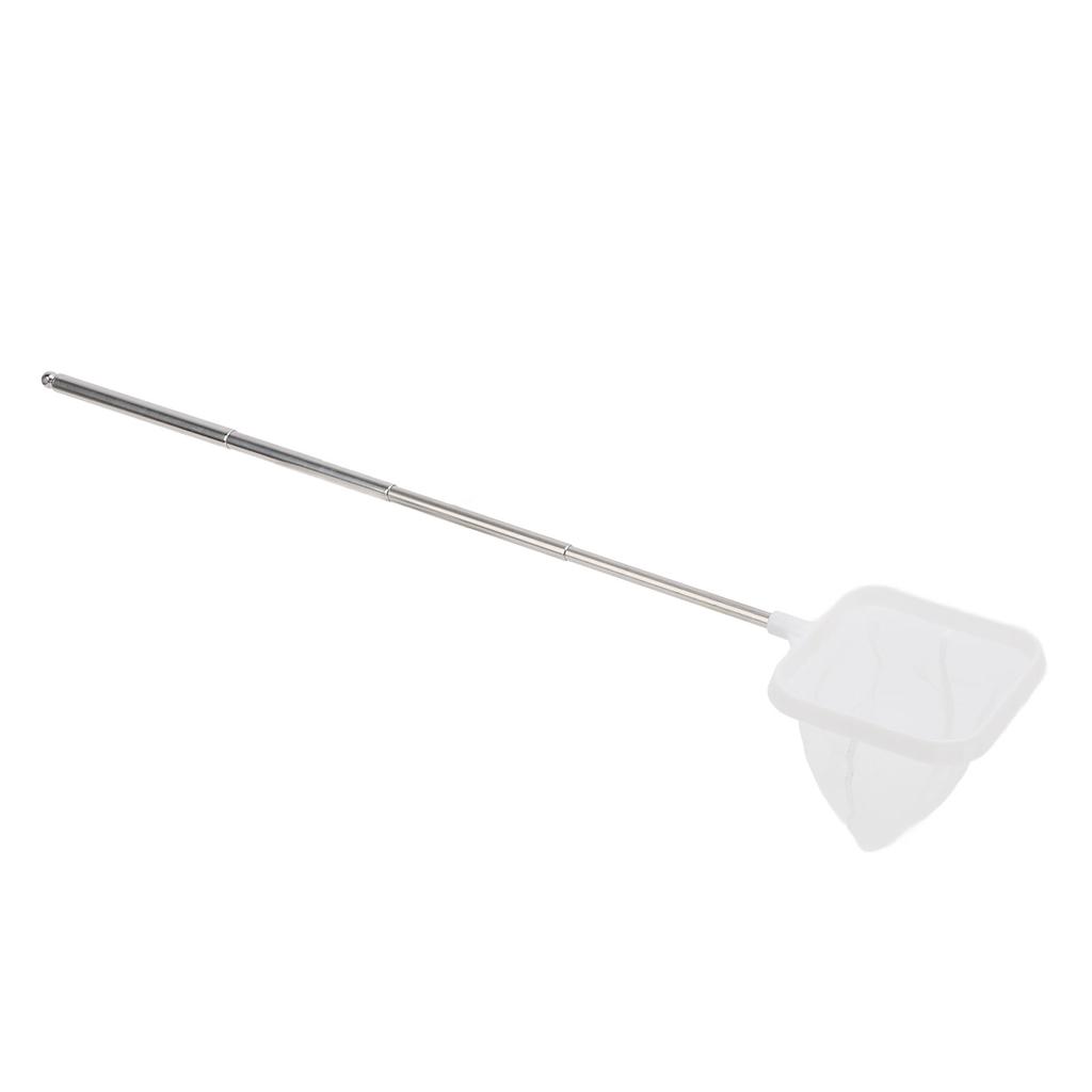Aquarium Shrimp Net Fine Mesh Extendable Handle Plastic Fish Shrimp Skimming Net for Brine Shrimp Fi