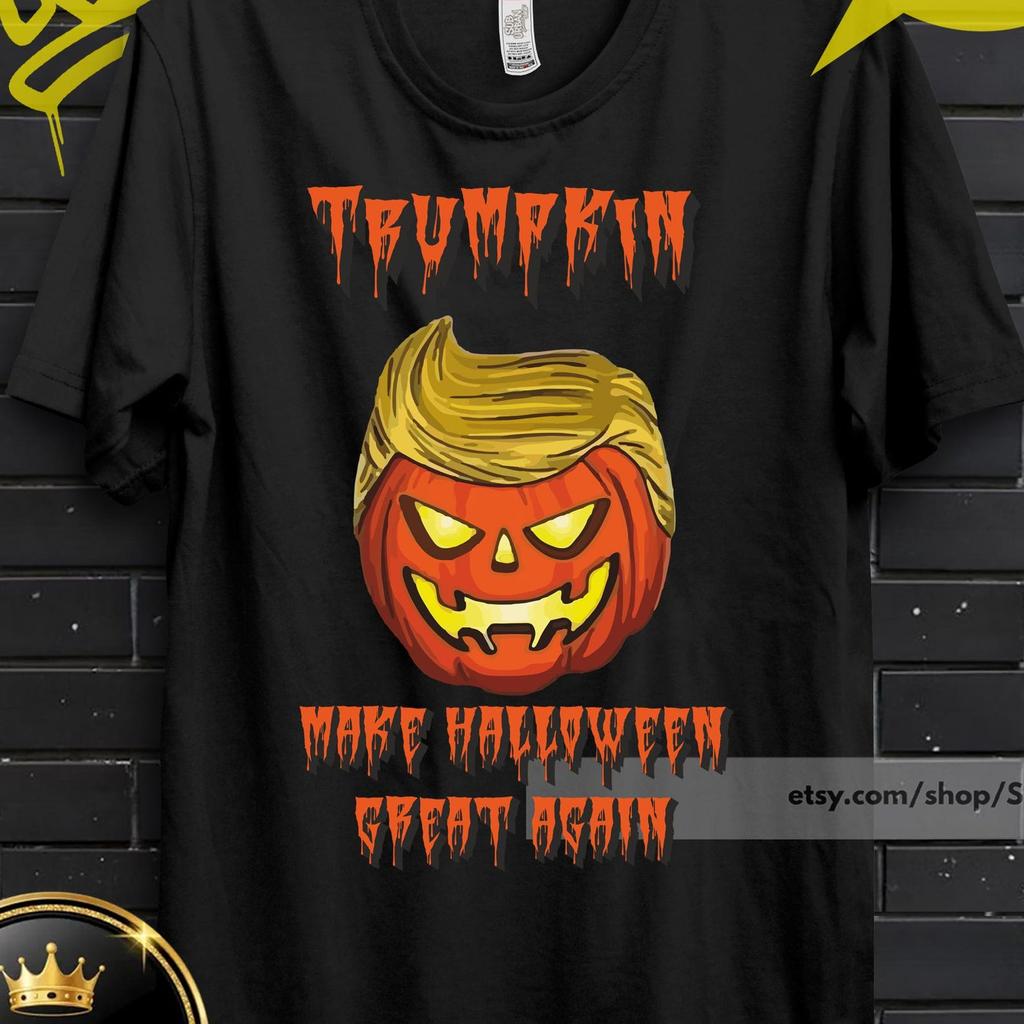 Halloween Trumpkin Shirt, Halloween TShirt, President Trump 2026 Shirt, Stand With Trump Shirt, Make Halloween Great Again Tee, M.A.G.A.