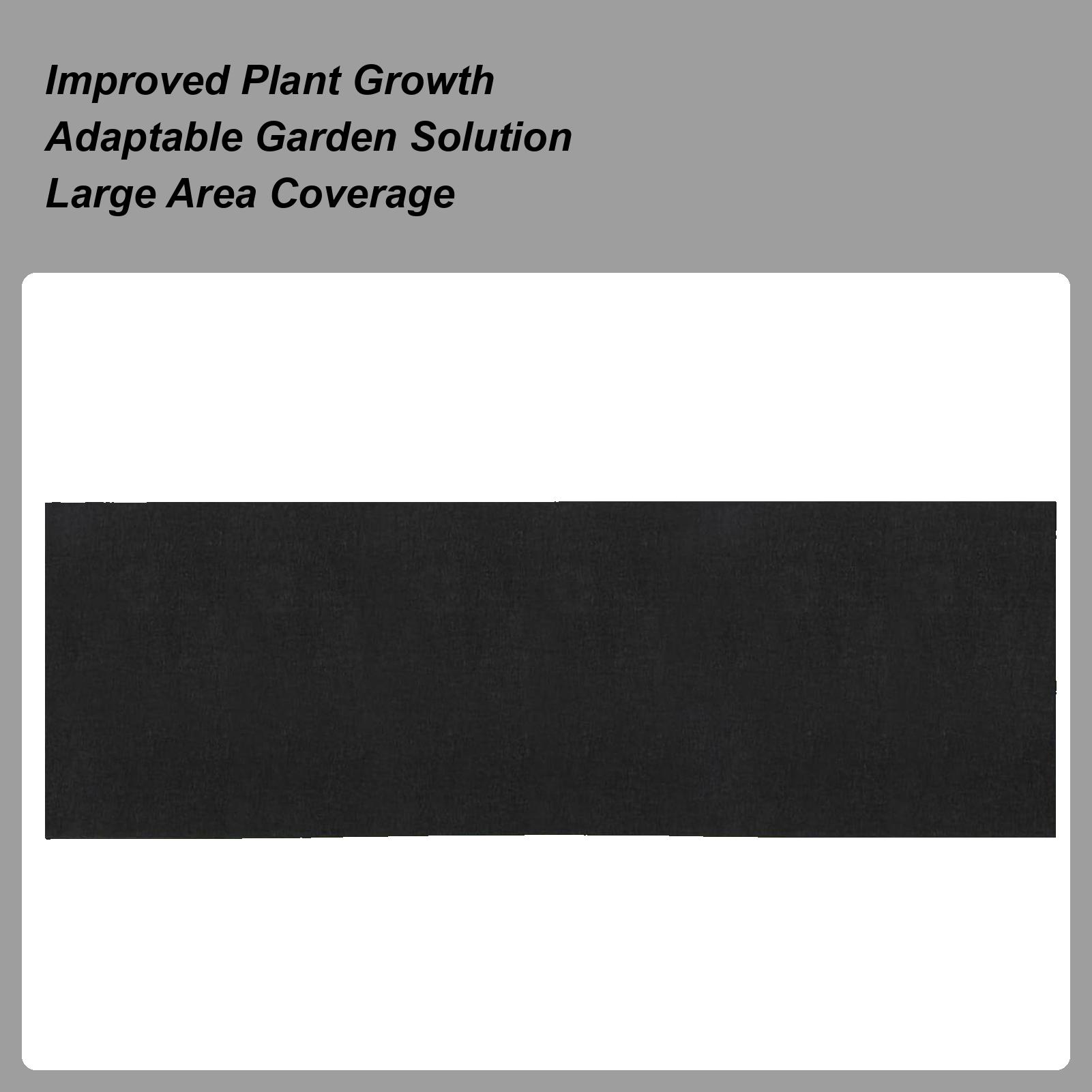 

Planter Liner Non-Woven Fabric Basket Liner Breathable Black Plant Potting Planter Sheets Replacement for Yard Outdoor Patio CN