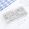 200Pcs Spring Assortment Spiral Galvanized Extension Springs for Automotive Appliances Electronics Tools Replacement Parts
