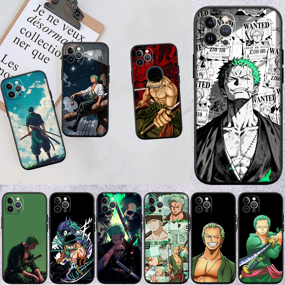One Piece Zoro Soft Shell Phone Case for Samsung Galaxy Note 10 20 S23 S24 S25 Ultra FE Plus Edge Lite A02S A35 A07 A17