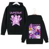 KPop Witch Hunter's Stylish Loose Hoodies for Boys and Girls, Autumn and Winter Children's Fleece Hoodies