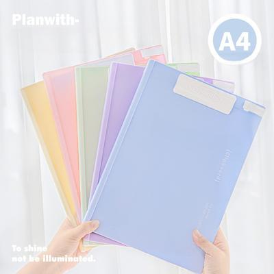 Planwith plan Zıt renkler pano klasör, krem A4 klasör yazı defteri