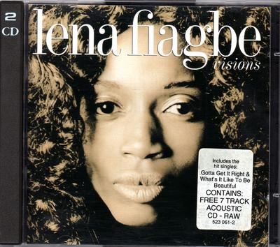 CD LENA FIAGBE - Visions 5230612 Mother Records 1994 Não Japão Dance & Eletrônica Usado