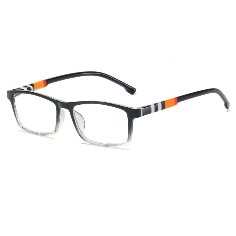

2025 Spring Leg New 2024 Anti-Blue Light HD Unisex Reading Glasses +150 чорний