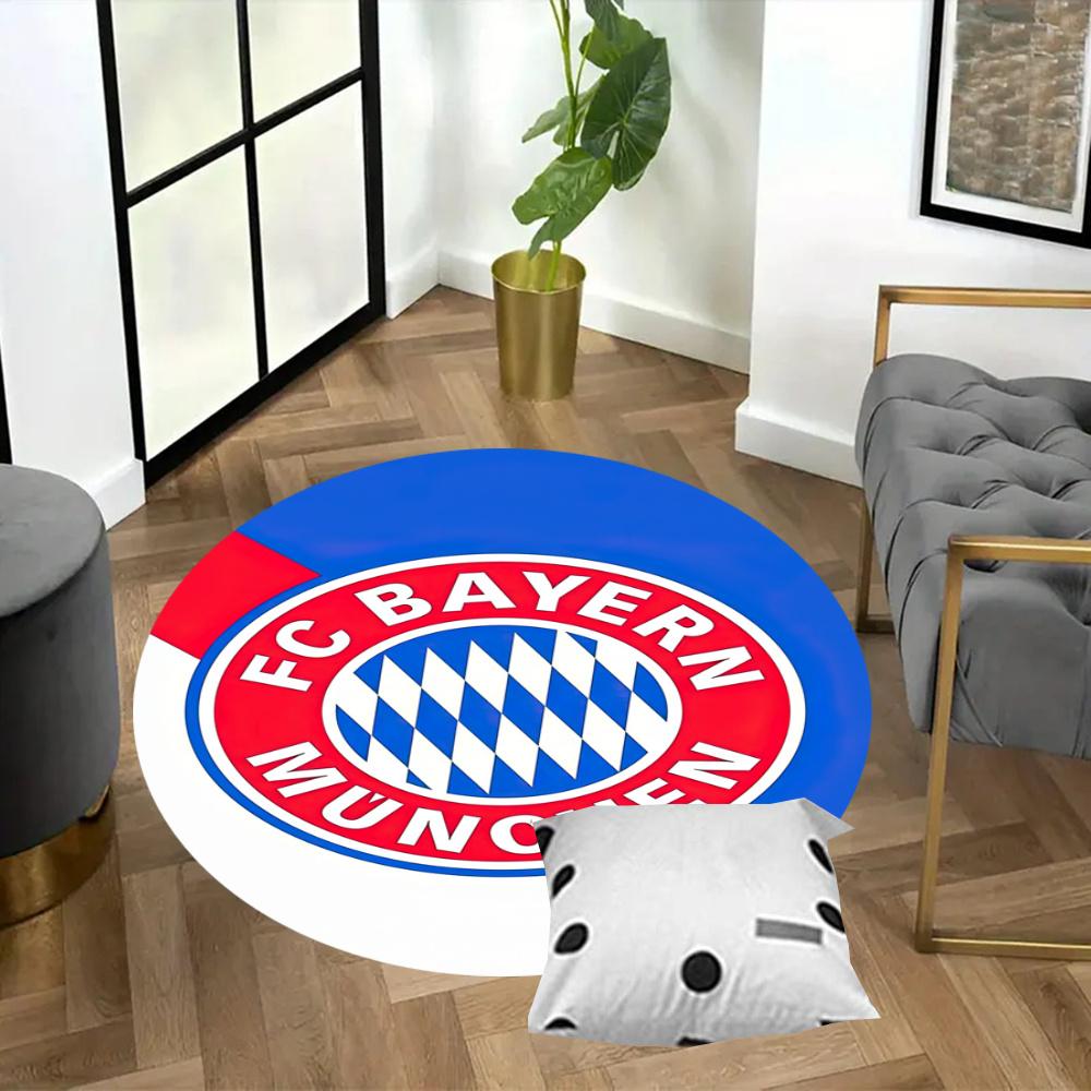 Fc Bayern Football Club Area Rug Design For Outdoor Study Room Hallway Dormitory Antislip Rug Office Home Decor Perfect Gift For Friends Family