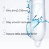 PERSONAGE 002 Ultra Thin 52mm Natural Latex Condoms Lubricated Smooth Long-lasting for Men Adult Intimate Sex Product