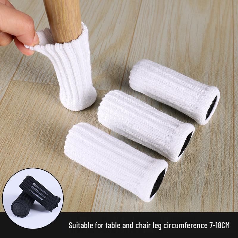 Thickened Non-Slip Chair and Table Leg Covers - Wear-Resistant, Silent Foot Pads for Tables and Chairs