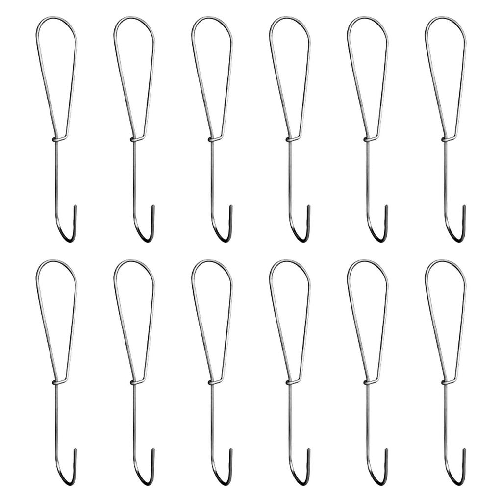 12Pcs Pattern Hooks Metal Industrial Clothing Design Storage Home Tailors Hanger Arts Crafts Easy Hanging Pattern Hanging Hook