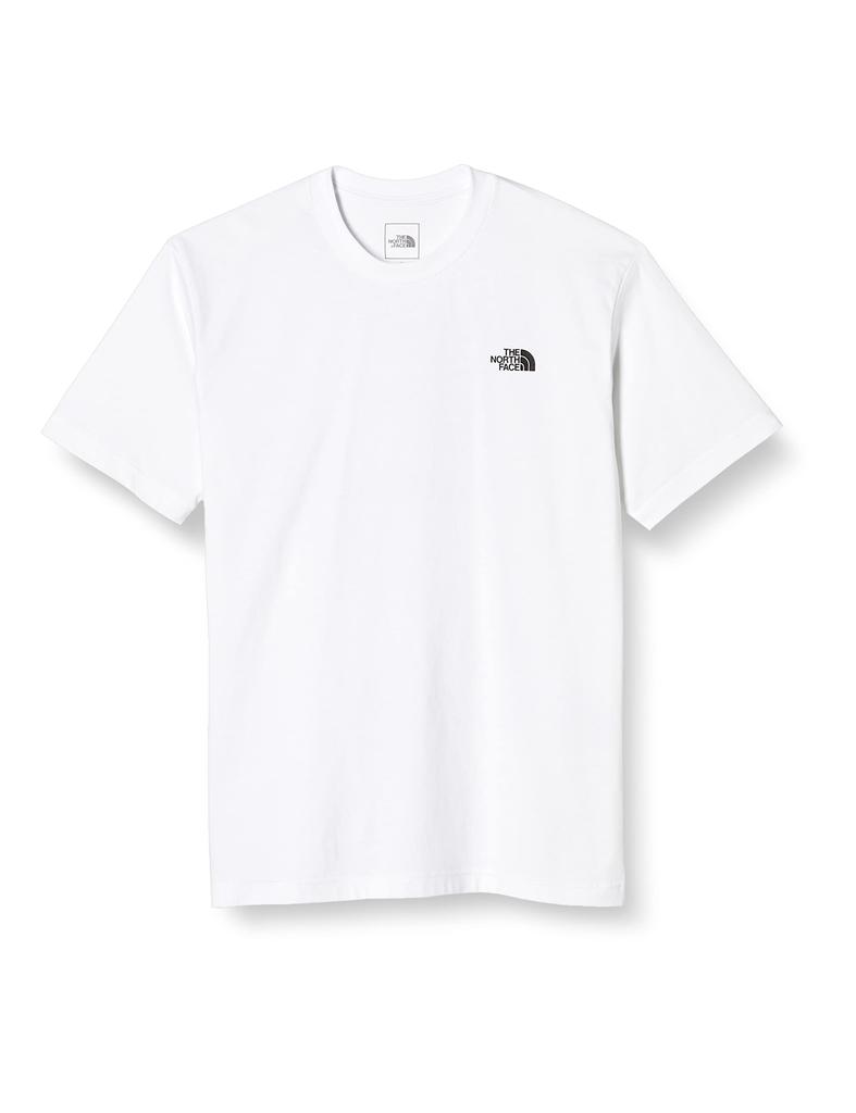 The North Face Short Sleeve Walls Cordura Abrasion Size Size L Men's Tee, Nylon, Resistant, White, B,