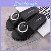 Luxuriöse Sommer-Outdoor-Sandalen Sexy Damen Strand-Flachsandalen Klassischer Stil