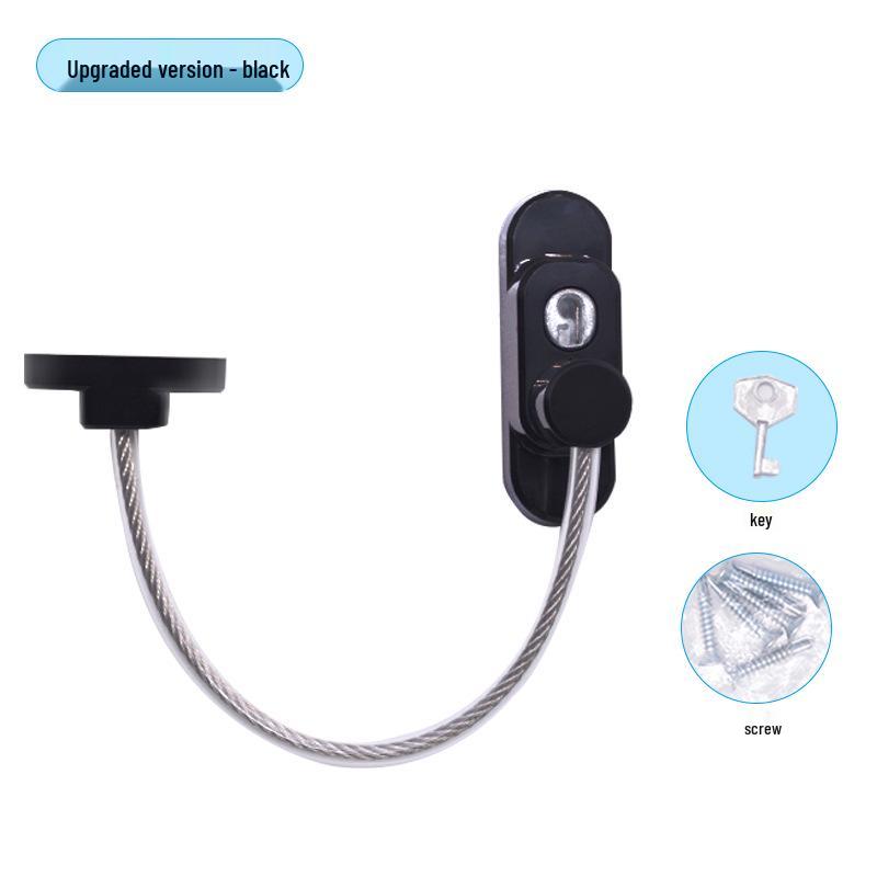 Aluminum Child Safety Window Lock - Outward Opening Limiter