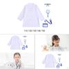 Children's Lab Coat for Role Play, Doctor Costume Kids, Long Sleeve Outfit Dress Up