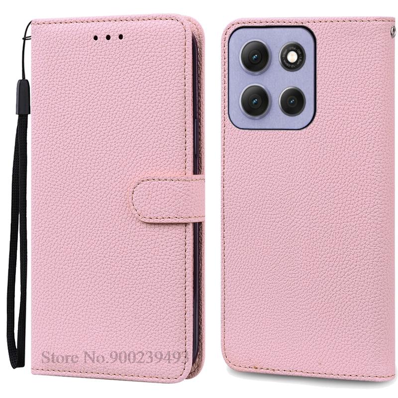 Для Motorola G86 5G Чехол G86 Power Кошелек Кожаный Чехол-книжка Для Motorola Moto G86 Чехол Motorola G86 Power Чехол Coque Fundas G86 5G (G86 Power) розовый