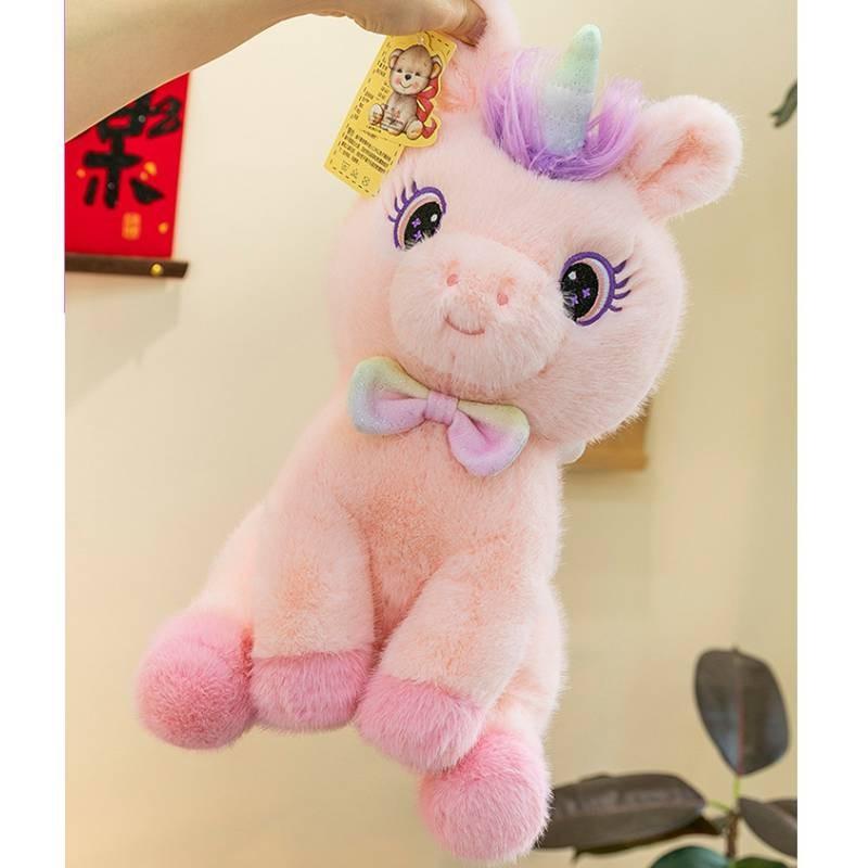 Plush Rainbow Unicorn Toys Cartoon Stuffed Dolls Room Decorations Gifts Kids