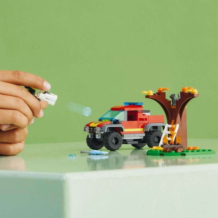LEGO City Off-Road Fire Truck 60393, Multicolor
