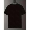 European sizes Summer men's casual sports top, round neck T-shirt, made of pure cotton fabric, fashionable and versatile, printed